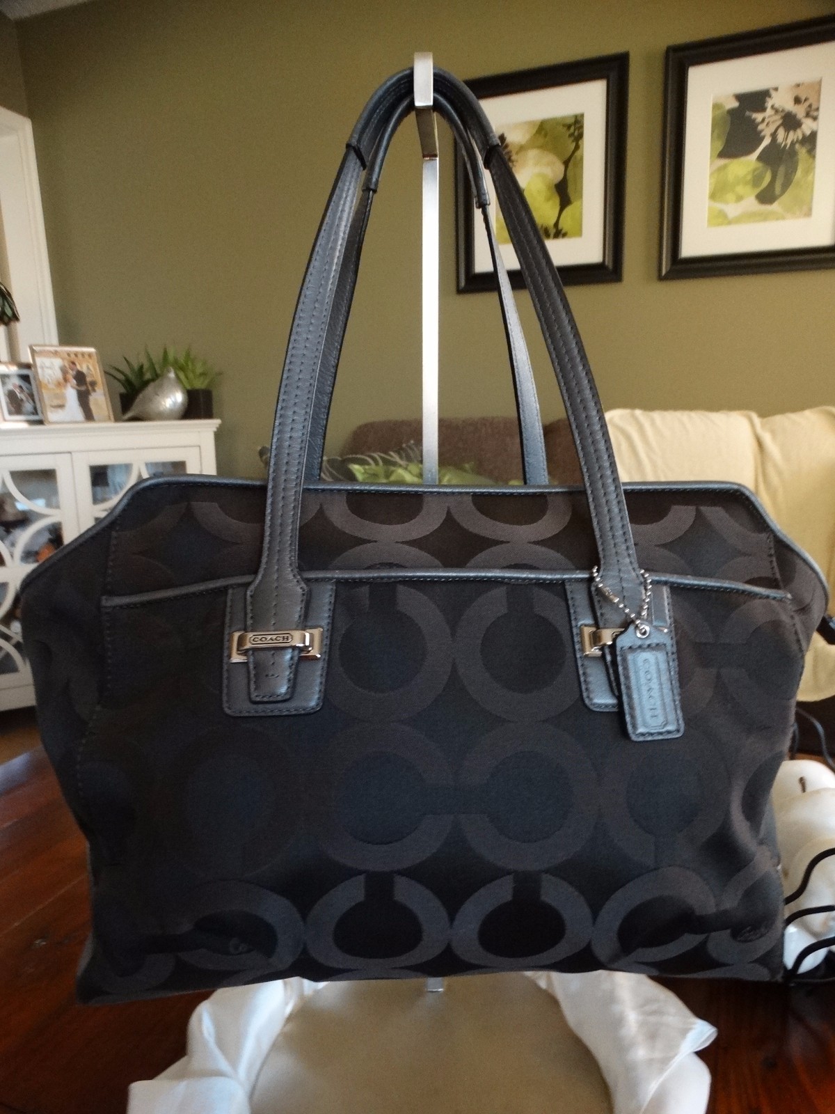 COACH TAYLOR OP ART ALEXIS CARRY ALL $398.00
