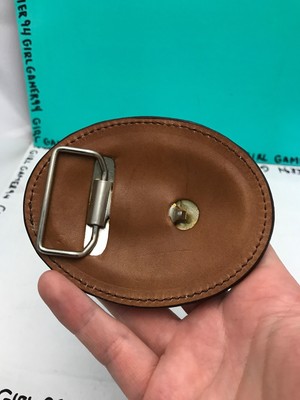 Edmonton, Canada Men's Northlands Superodeo Western Rodeo Leather Belt Buckle