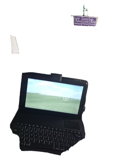 Rca 10 Inch Multi Touch Tablet W/ Keybord Folio And Protective Cover