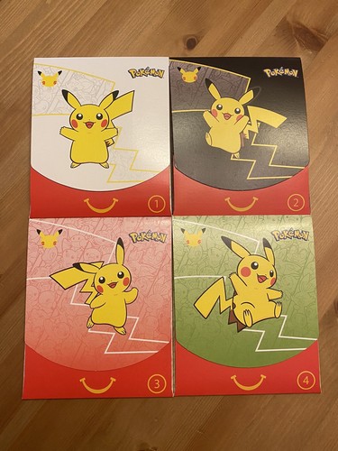2021 Pokémon 25th Anniversary McDonald's Kids Happy Meal Toy