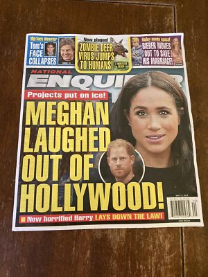 National Enquirer Meghan Laughed Out Of Hollywood Zombie Deer Virus May 13, 2024