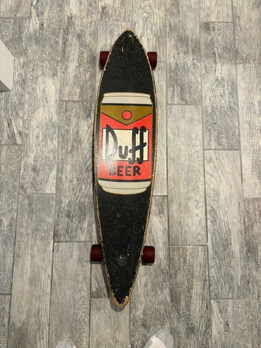 Duff Beer Santa Cruz Skateboard Longboard/Cruiser/ Pintail - RARE