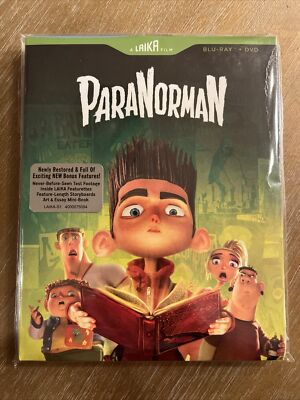 Paranorman (BLU-RAY + DVD) Laika Edition - BRAND NEW SEALED, BAGGED