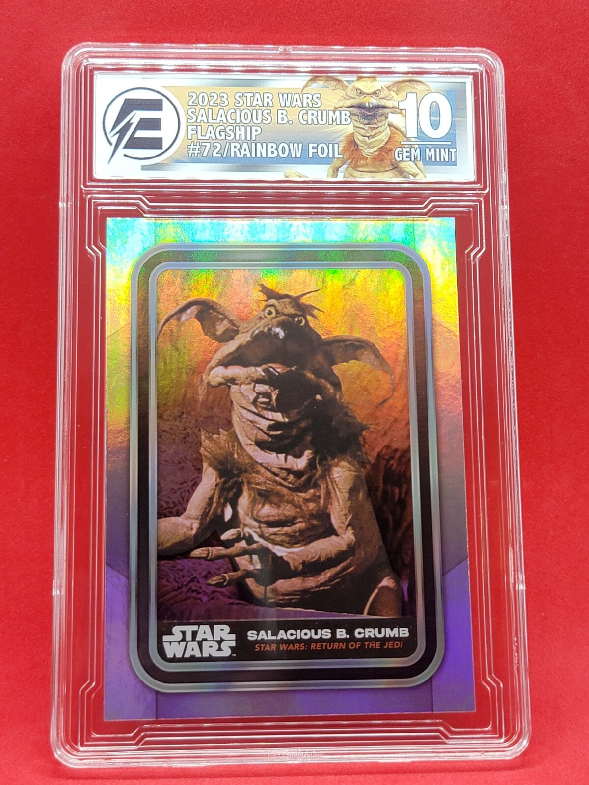 グローグー 1/1 Star wars celebration GROGU 2023 Topps Star Wars Celebration Europe Blue Refractor