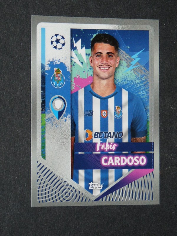 #245 Fabio Cardoso Fc Porto Dragons Topps Football Champions League 2022-2023