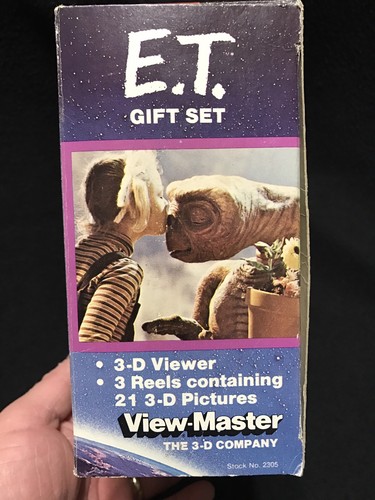 E.T. The Extra-Terrestrial 1982 3-Reel View-Master Gift Set