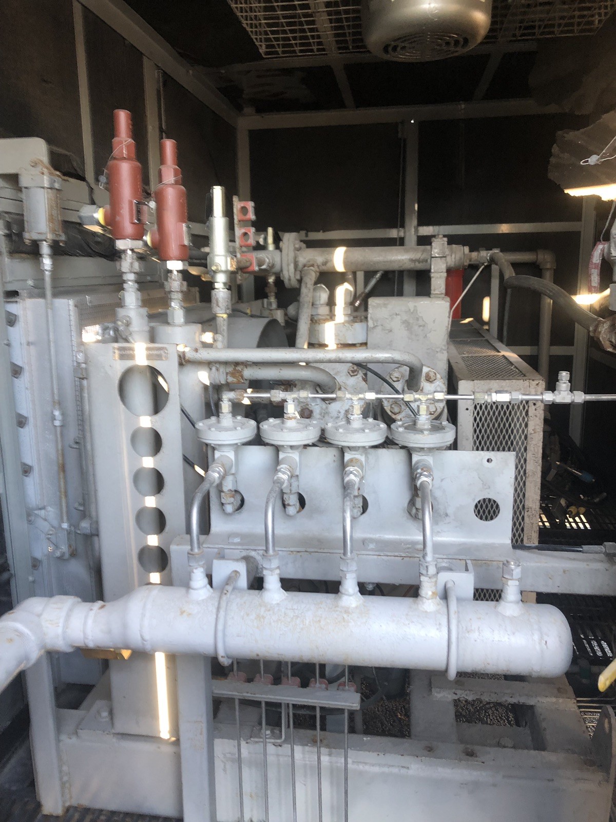 Sulzer 100 Hp Cng Compressor only 4000 hours in enclosure