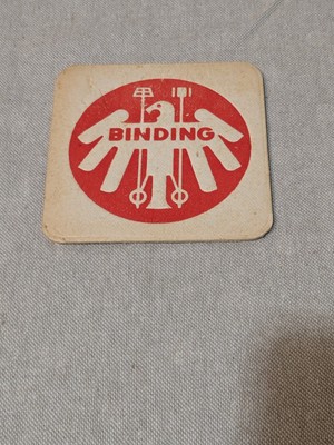 Unique Breweriana - Binding Brewery, Frankfurt, Germany Beer Mat / Coaster