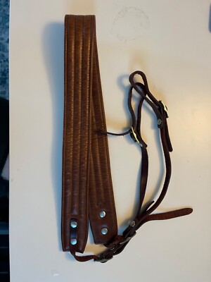 Ona Presidio Leather Handcrafted Camera Straps ( Antique Cognac)