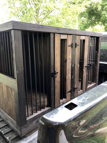 Indoor Dog Kennel Console Table Artisan Hand Crafted 6 Feet Long 72” Inches New