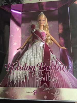 2006 holiday barbie by bob mackie value