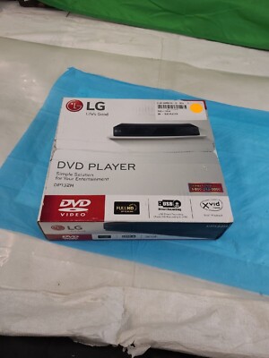 LG-DP132H-DVD Player with MP3 Playback/JPEG Viewer - Black