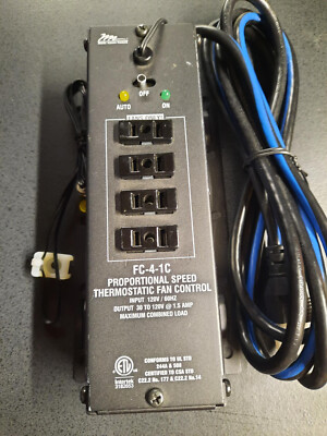 Middle Atlantic FC-4-1C - Proportional Speed Thermostatic Fan Control