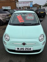 2015 Fiat 500 1.2 Pop 3dr [Start Stop] HATCHBACK Petrol Manual
