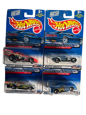 Hot Wheels 2000 Speed Blaster Series Complete Set (4) Cars New