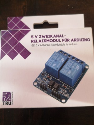 2 Kanal Relais Relay 5V High Level Modul für Arduino oder Raspberry Pi
