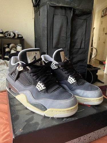 Air Jordan 4 グレー/ブラック/ホワイト fear 28cm Air Jordan 4 Retro 'Fear' 626969-030