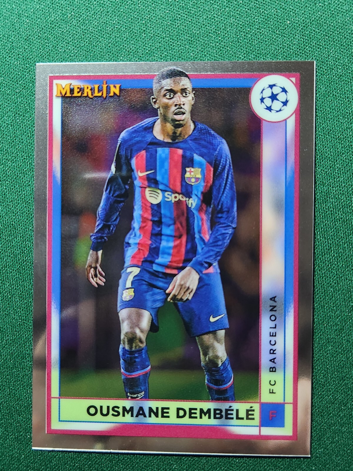 2022-23 Topps Merlin Chrome UEFA #51 Ousmane Dembele FC