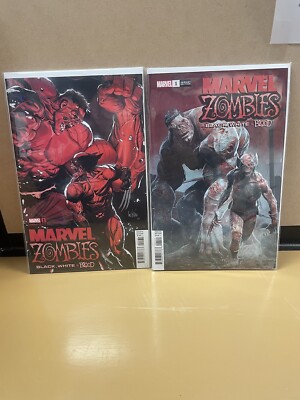 Marvel Zombies Black White & Blood #1-4 Complete Series Marvel 2023 - NEW!!