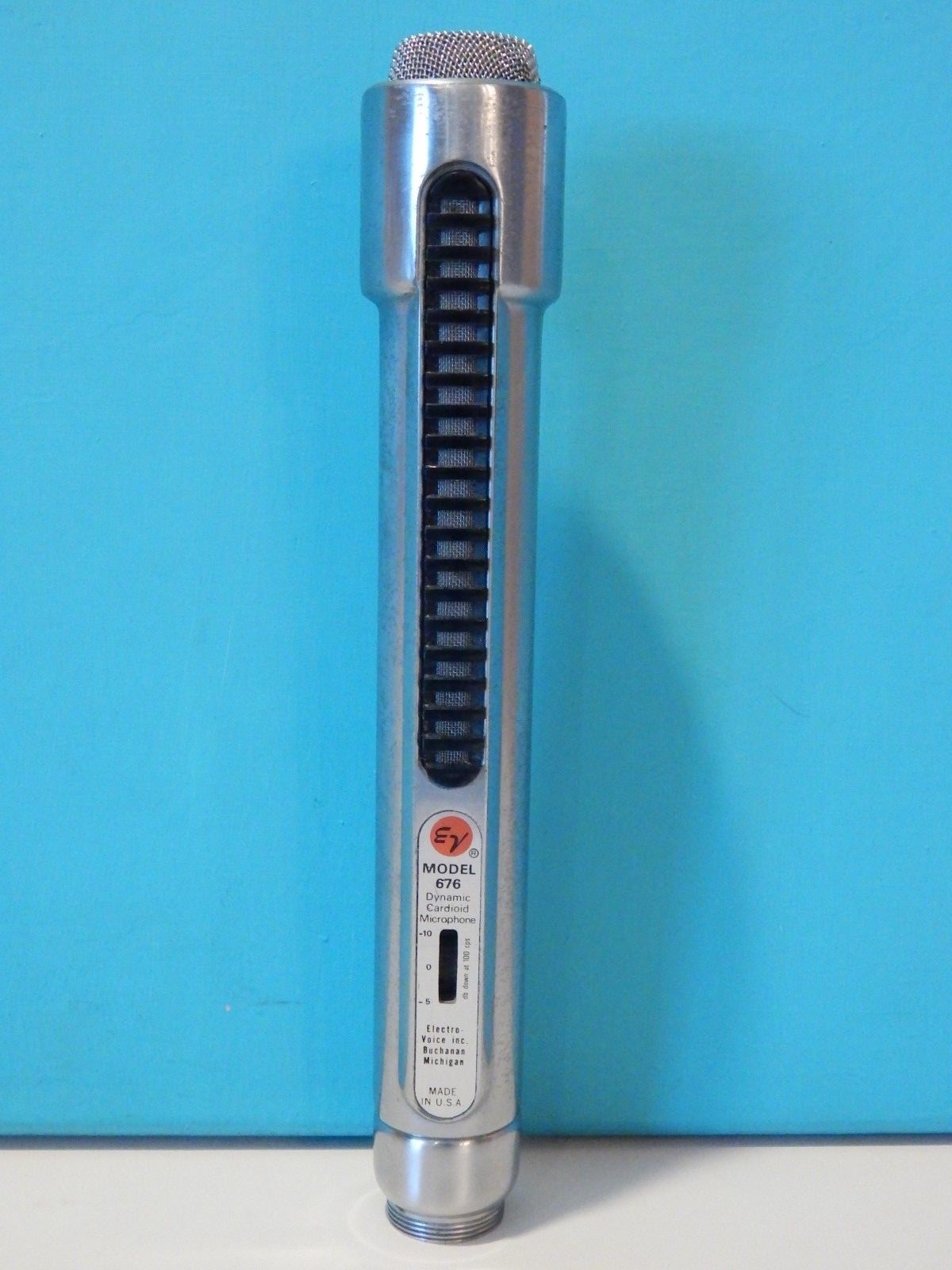 Vintage 1960S Electro Voice 676 Microphone With Accessories Shure The Doors Old