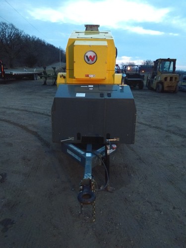 2013 Wacker Neuson HI900 Towable Indirect Fired Heater Kubota GL7000 Generator