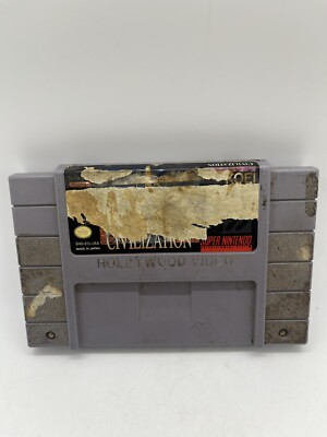 Sid Meier's Civilization (SNES, 1995) Tested Authentic