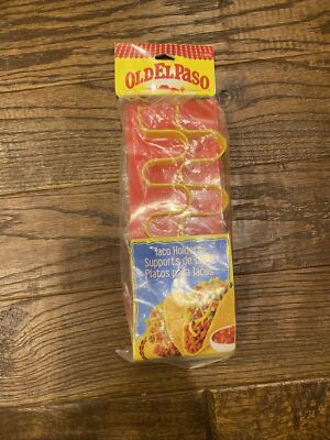 2007 OLD EL PASO PLASTIC TACO HOLDERS - NEW SEALED