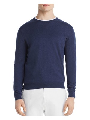 

DYLAN GREY Мужская темно-синяя рубашка с круглым вырезом, Navy, 80054508IT1SW014