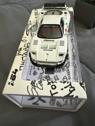 INNO64 1:64 LBWK Ferrari F40 Tokyo Auto Salon 2023 (White
