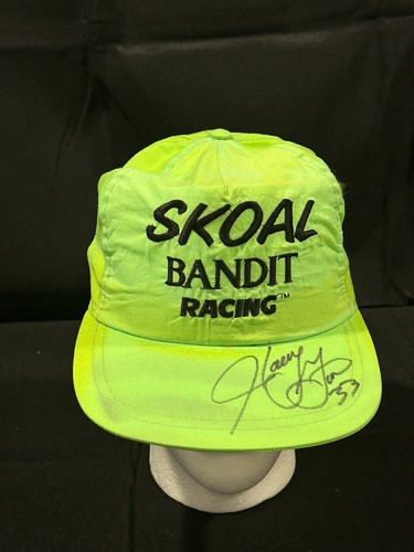 Ed Harry Gant Vintage Skoal Bandit Racing Neon Snapback Nascar Hat