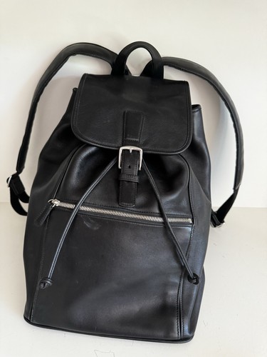 バッグ Vintage COACH Drawstring Nubuck Backpack Vintage Coach Backpack 4938 Nubuc Leather Chamois Bag Made