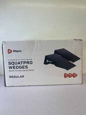 Metal Squat Wedge Block Set - Two Squat Ramp Wedges with Resistance Band, Weight