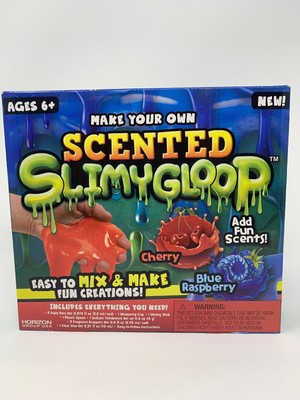 Make Your Own SCENTED SLIMY GLOOP Slime Kit Cherry Blue Raspberry