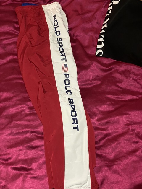 Polo Ralph Lauren logo striped track pants | Pants & Jeans | Gumtree Australia Gold Coast North 