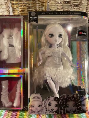 Rainbow High Shadow High Natasha Zima Fashion Doll Greyscale 11  ASIS NEW