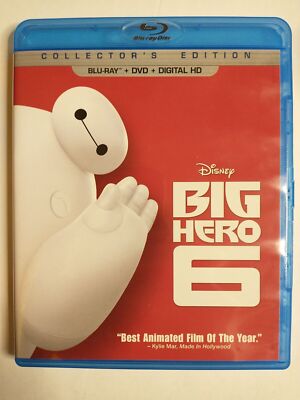 Big Hero 6 (Blu-ray, 2014)