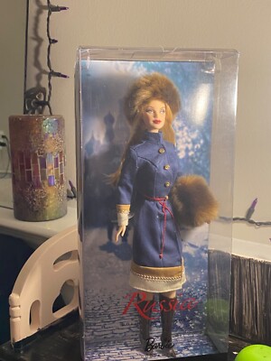 russia barbie dolls of the world collector pink label 2009 mattel r4488 new 256403693564