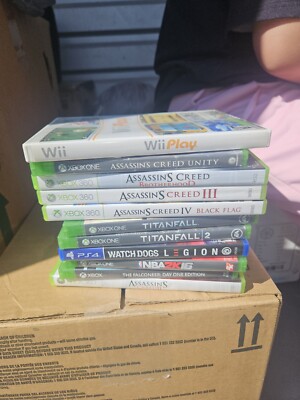 Lot Of 11 Random Video Console Games