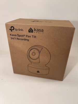 Tp-link Kasa Indoor Pan/Tilt Smart Security Camera, 1080p HD, 2.4GHz EC70