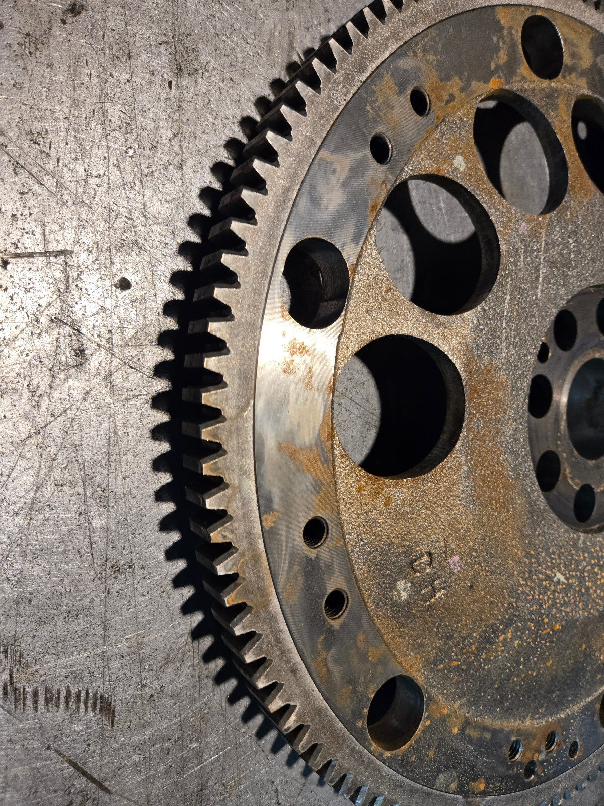 06-10 Duramax LBZ LMM FLYWHEEL Allison Flexplate Flywheel Ring Gear 97372295 - Picture 7 of 10