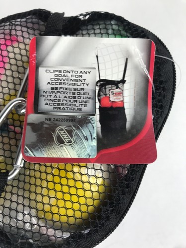 Franklin Sports NHL High Density Street Hockey Balls  Warm Weather- 12 Pack