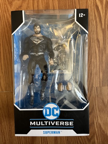 McFarlane DC Multiverse Superman Black Suit Lois and Clark