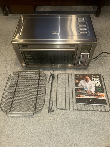360 Oven  S-afo-001 Silver 1500w Air Fryer