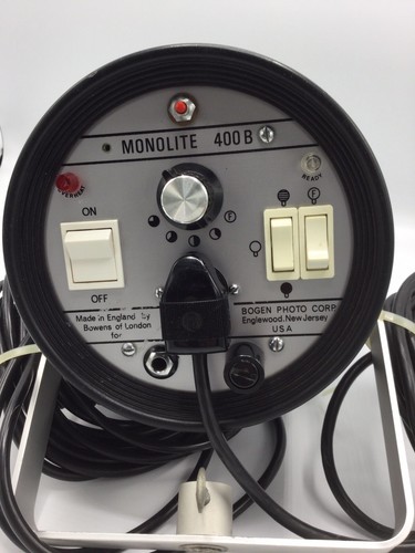 Bowens Bogen Monolite 400B Mono Lite Studio Light WORKING CONDITION