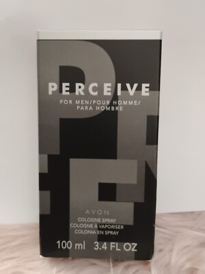 Avon Perceive For Men Cologne Spray 100ml/3.4fl.oz. New In Box A2