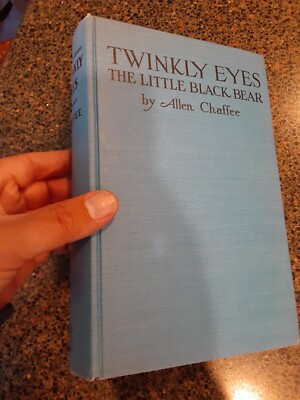 Vintage Adventures of Twinkly Eyes the Little Black Bear Allen Chaffee #Y