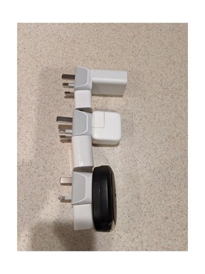 Ceptics UK Travel Plug Adapter, 2 in 1 Type G Adapter, US to UK Ad... FMBI Sales