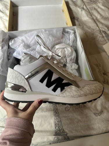 Michael Kors SALE！ Maddy Two-Tone Logo Trainer ♪ Maddy Two-Tone Logo Trainer | Michael Kors [US]