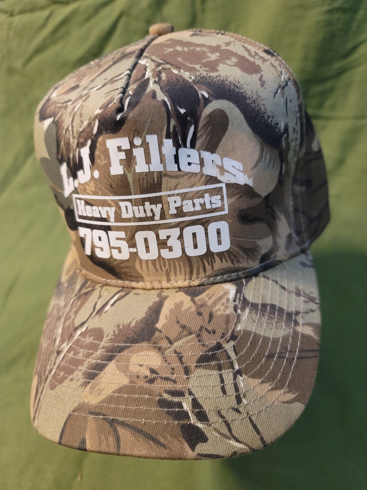 帽子 Julen Hunting Cap VTG Camo LJ Filters Adjustable Hunting Cap Hat by Otto | eBay