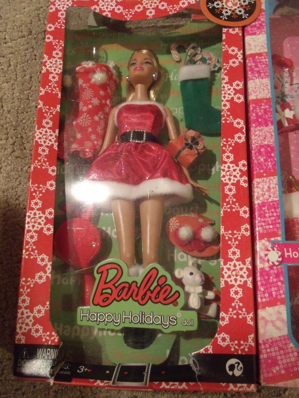 BARBIE HAPPY HOLIDAYS TARGET EXCLUSIVE 2008 RARE HTF eBay